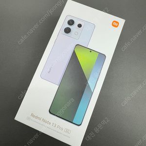 [대전중고폰] 063676 샤오미 홍미노트13프로 오션 틸 풀박스 256G 판매합니다 20만원