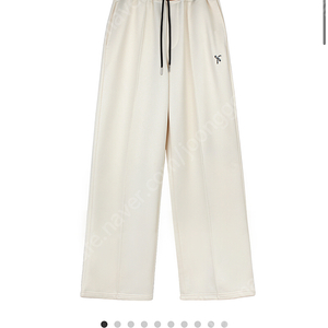 허앤쉬 허쉬 hershe 브라이트 배딩 팬츠 화이트 라지 L 택초