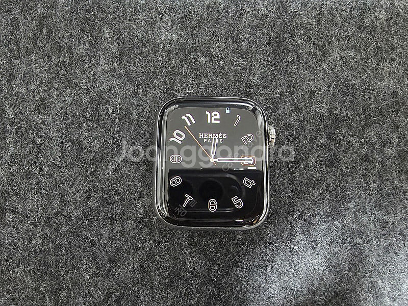 애플워치4 에르메스 44mm 실버 팝니다--0