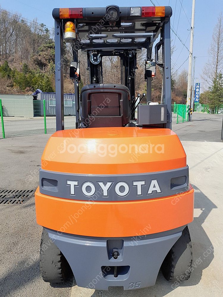 도요타 중고 전동지게차 3.5톤 3단 4500MM 자동...--1