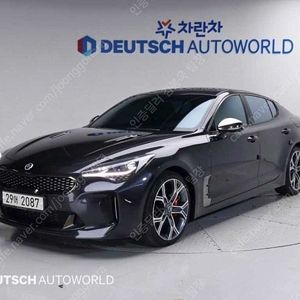 스팅어 중고 스팅어 중고차 회색 2018년식 가솔린 2.0 터보 2WD 플래티넘 중고자동차