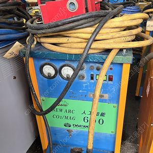 ［판매］중고 대우 SCR CO2 용접기 600A 판매 케이블 25m/임대가능(01-06)