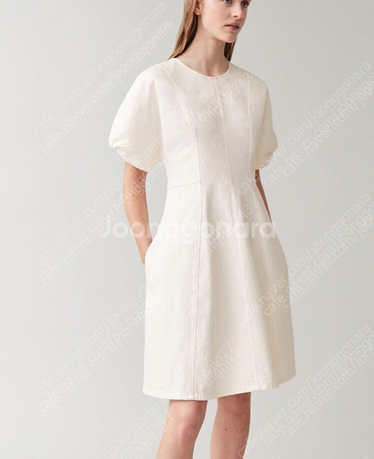 코스 cos 린넨 원피스--0