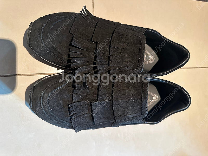 토드 토즈 TOD’S 여자 스웨이드 로퍼 블랙 사이즈 ...--0