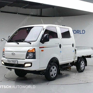소형화물 중고 포터2 현대 포터 중고 포터 더블캡 중고 흰색 2017년식 55,808km 4WD/더블캡/장축 슈퍼 중고자동차