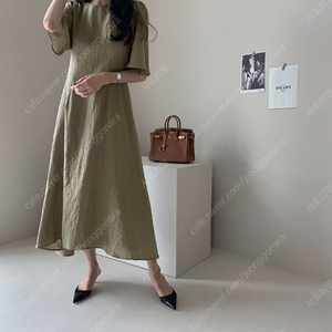 [새상품] 데일리룩 쇼핑몰 웬디 원피스 카키 S