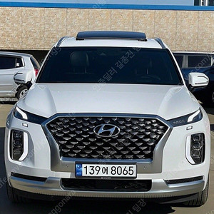 현대 팰리세이드 중고 가격 팰리세이드 중고차 흰색 2021년식 72,054km 가솔린 3.8 2WD 캘리그래피 중고자동차