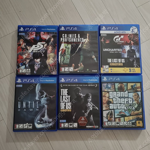PS4 타이틀 6개 일괄