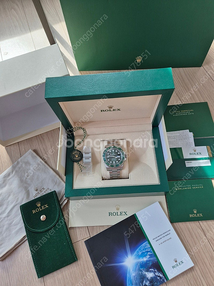 로렉스 서브마리너 헐크 116610LV 판매합니다 20...--0