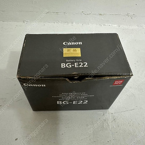 캐논 세로그립 정품 BG-E22 팝니다