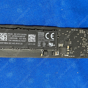 애플전용 ssd 아이맥 맥북 2013-19년식 512g