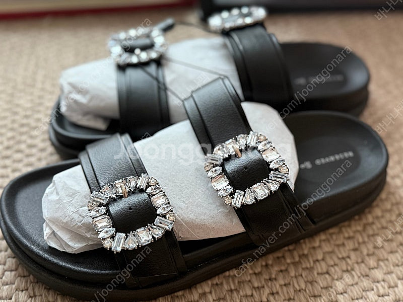 리저브드 보석 뮬 샌들 39사이즈(새상품)--3