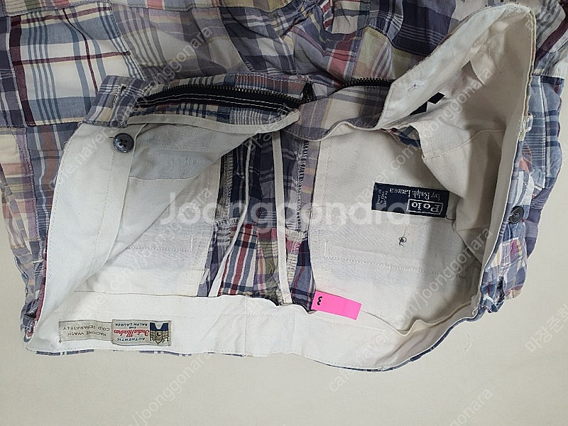 폴로, 아베크롬비, 제이크루 패치워크 자수 카모 반바지...--9