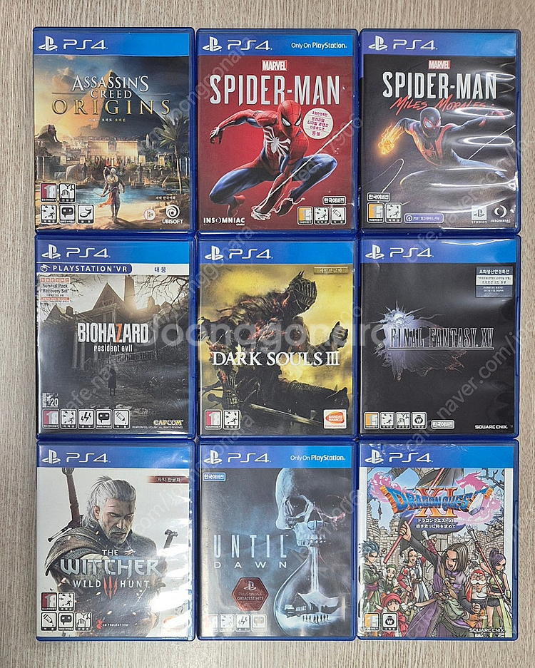 ps4 어크오리진 마블 스파이더맨 마일즈모랄레스 바하7...--0