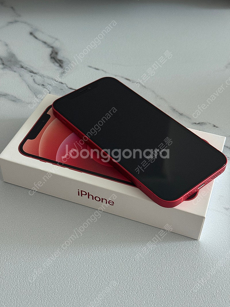 아이폰12(레드) 128GB 판매합니다!--0