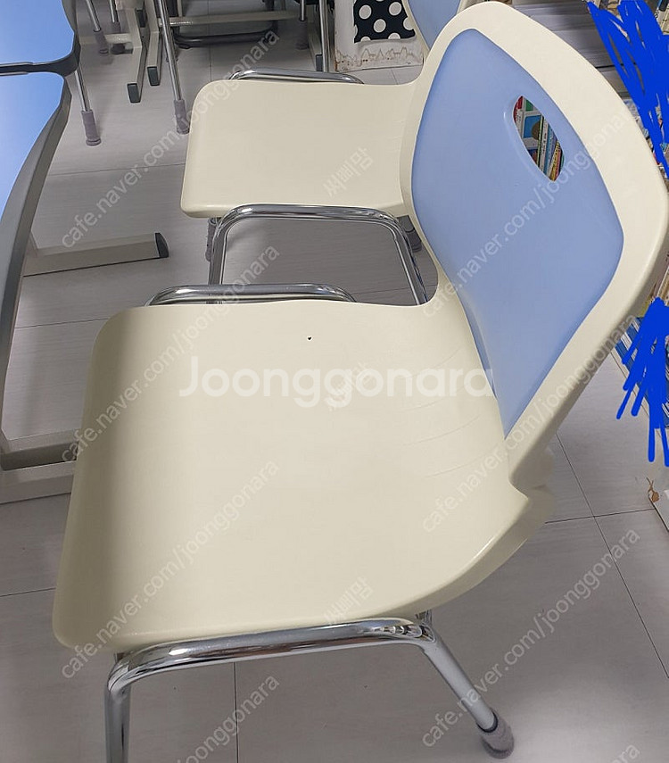 한성교구 책상 의자 세트.공부방.학원책상 7개--4