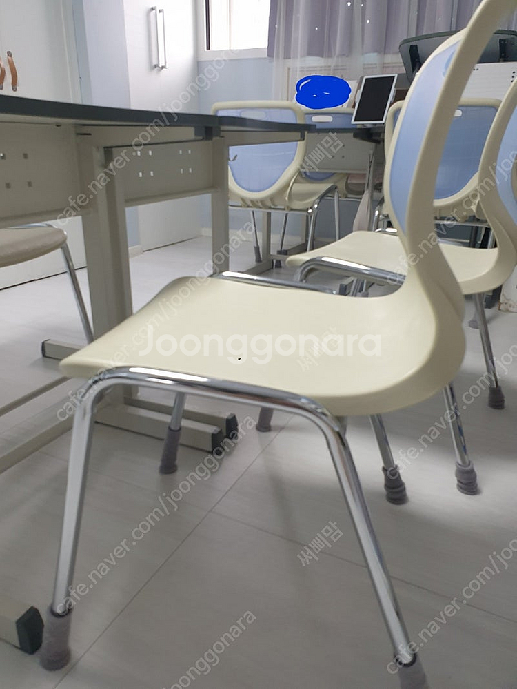 한성교구 책상 의자 세트.공부방.학원책상 7개--5