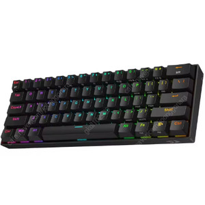 Redragon k530 pro 팝니다. RGB 기계식 키보드 택포가