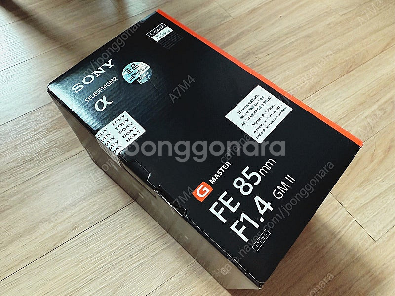 소니 FE 85GM2 미개봉 새제품 판매합니다.--3
