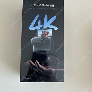 인스타360 insta360 GO3S 블랙 128Gb 팝니다.(미개봉새제품)