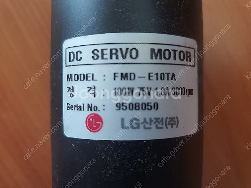 DC SERVO MOTOR LG산전(주) 서보모터(10...--2
