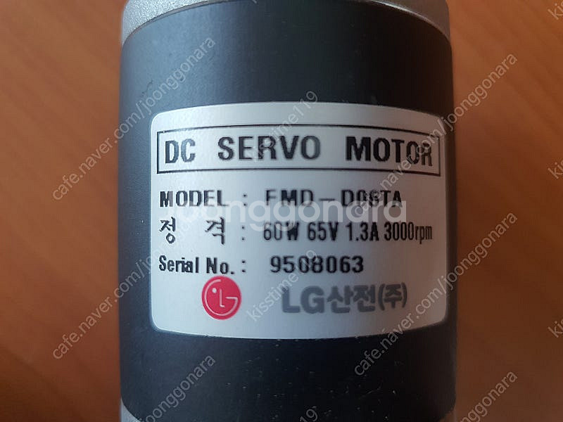 DC SERVO MOTOR LG산전(주) 서보모터(10...--3