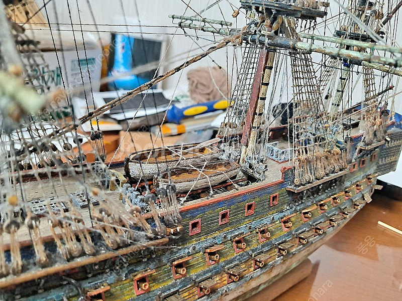 목범선 1/150 hms victory 완제품 팝니다 ...--3
