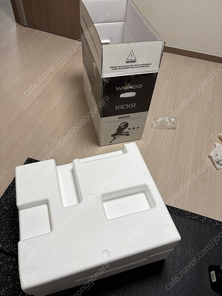 와후 키커 5세대+소음방지 매트+휠블럭+매트+데스크--3