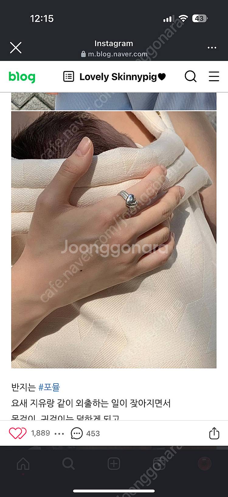 포뮬 지유링 반지--1