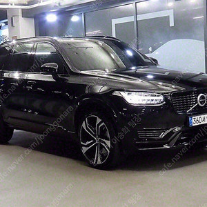 39,485 km 볼보 XC90 중고 볼보 중고차 2.0 T8 AWD R-디자인 중고차리스 바로 출고 검정색
