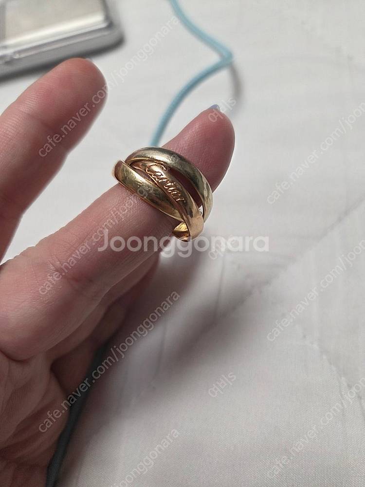 14k 삼색반지--0