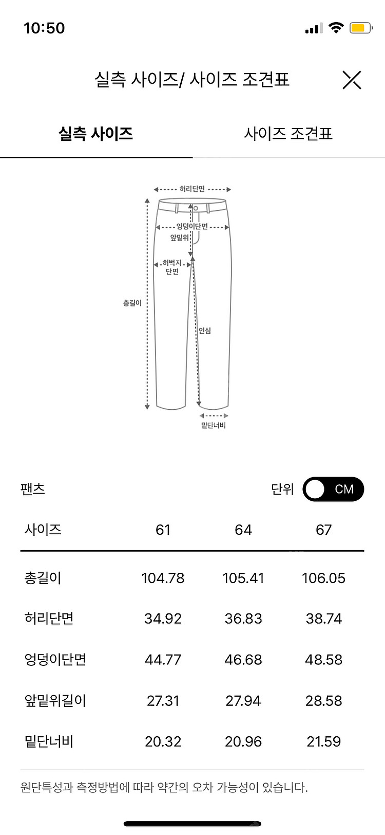 시스템 스트레이트 워싱 데님 팬츠 55--3