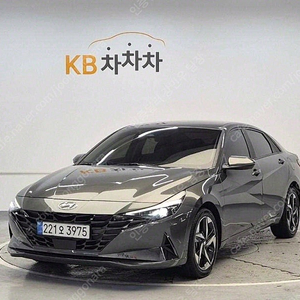 아반떼 중고차 아반떼 CN7 중고 회색 2021년식 76,437km 1.6 모던 개인사업자 차량구매