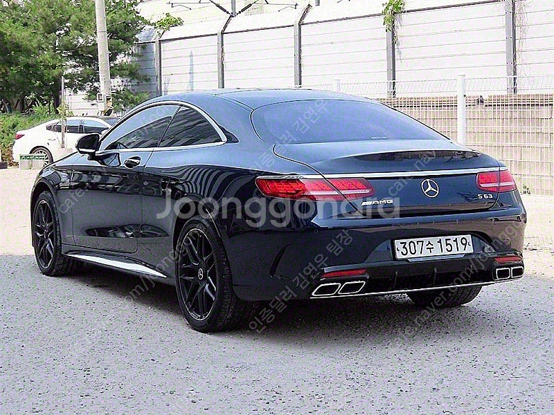 파란색 벤츠 S클래스 중고 -W222 S 63 AMG ...--8
