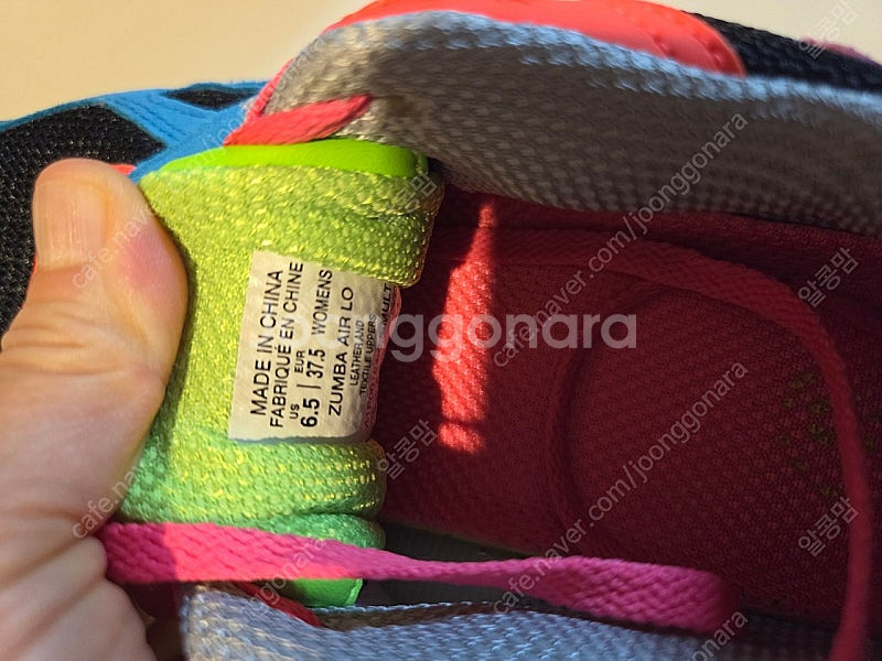 줌바 신발 US size 6.5--2