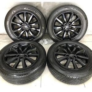 올뉴쏘렌토 19인치 블랙 휠 타이어 235/55R19 카니발KA4 싼타페MX5