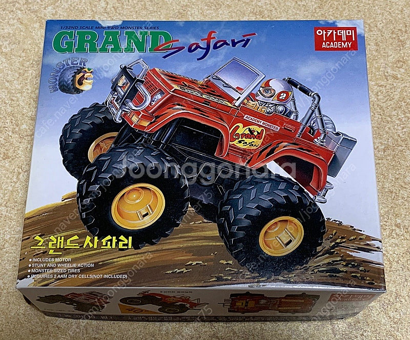아카데미 몬스터 쥬니어 골드버그 4WD 미니 4구, 몬...--0