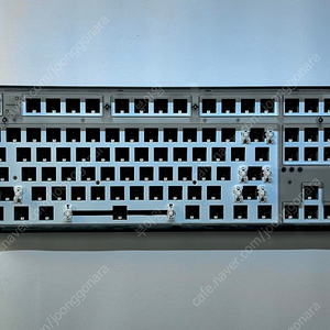 MK870 투명 블랙 풀윤활 커스텀 키보드