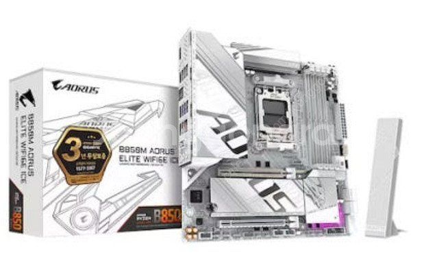 GIGABYTE B850M AORUS 미개봉--0