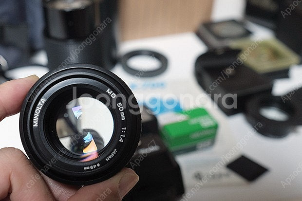 미놀타 x700,x-700 (랜즈2개,각종필터와 가방,...--9