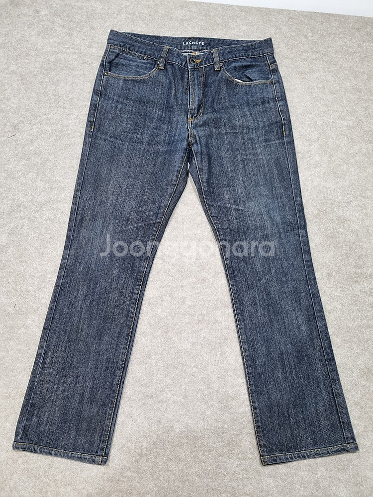 남성 32인치 라코스테 데님 청바지--0