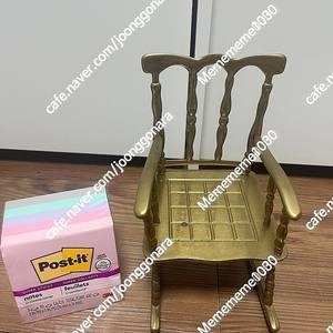 빈티지 브라스 의자 장식/ 황동소품
