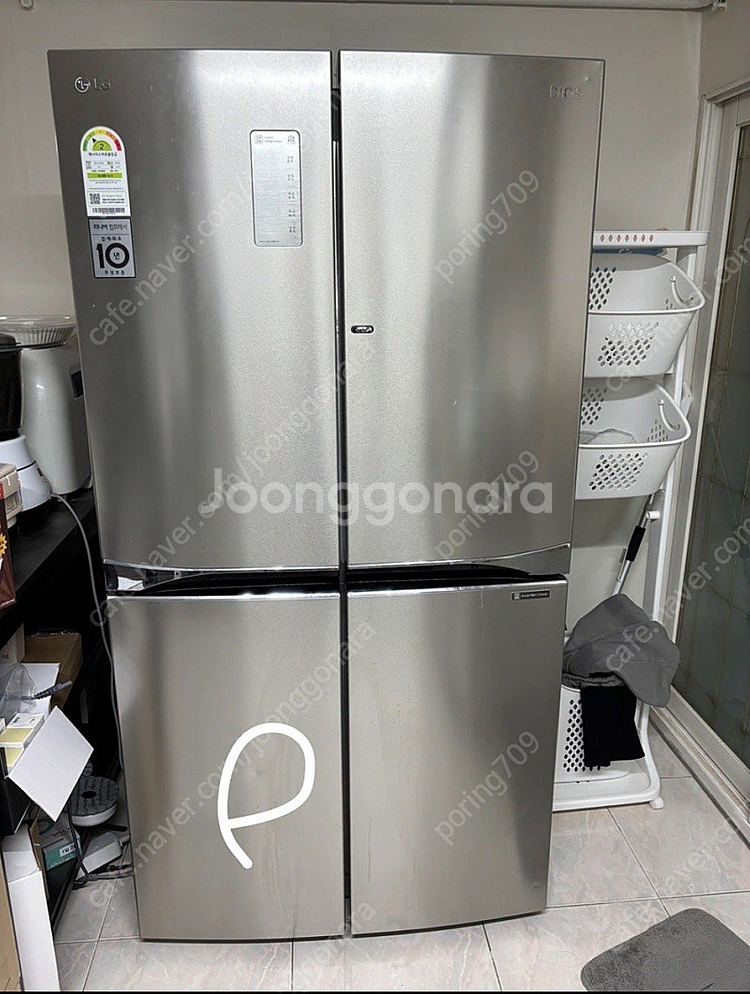 LG 디오스 냉장고 F918SS33 모델 판매합니다--0