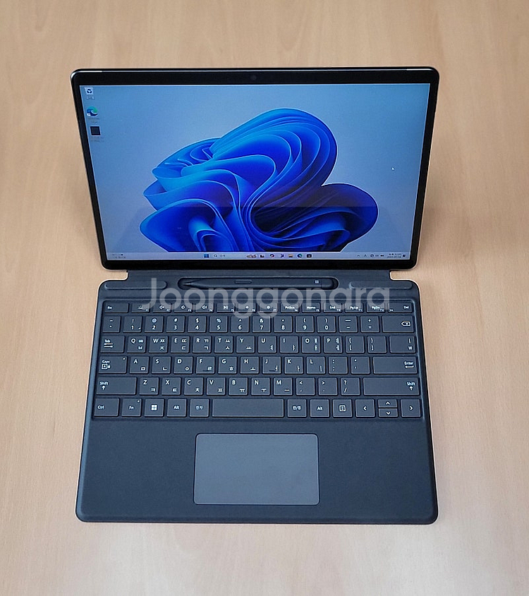[단순개봉]Microsoft 서피스프로8 블랙타입커버 ...--1