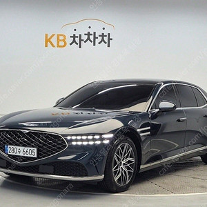 제네시스 G90 중고차 가격 제네시스 중고 회색 2022년식 53,000km 3.5T GDI AWD 개인사업자 차량구매