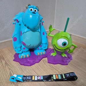 디즈니)몬스터 주식회사 설리반 팝콘통 & 마이크 음료통