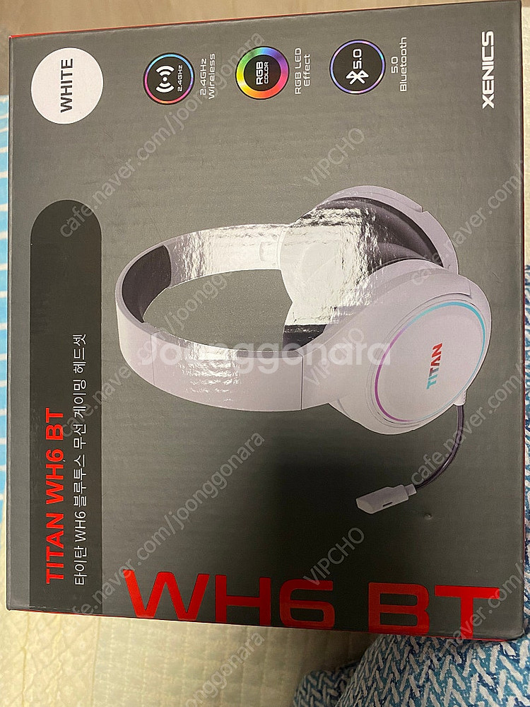 (새상품)제닉스 TITAN WH6 BT 가상7.1채널 ...--1