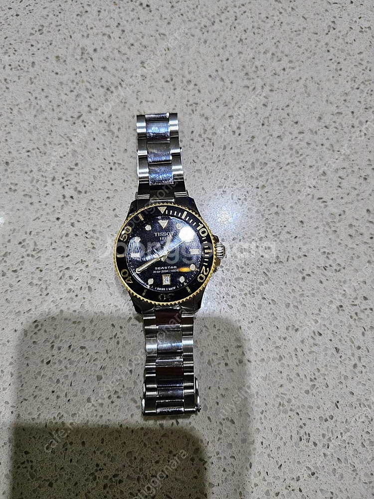 티쏘 씨스타 100 흑콤 36mm--0