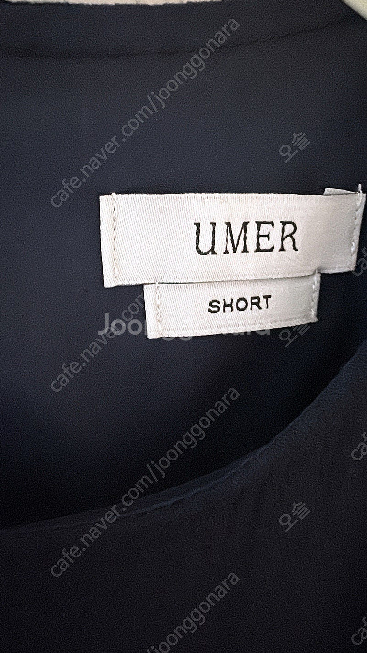 유메르 헤라원피스 네이비 (반팔/숏기징)--3