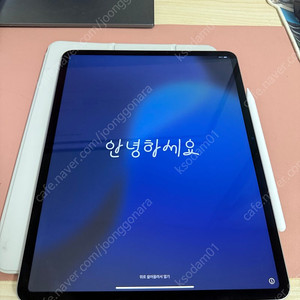 아이패드 에어6 13인치 m2 128기가 와이파이 스그+애팬프로